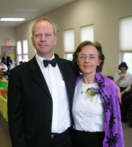 BJ Whitehouse and his wife, Christine Ariel
